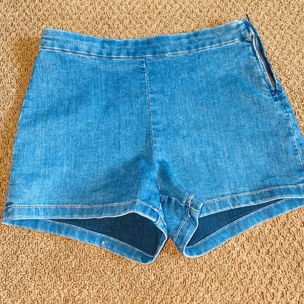 High Waisted Jean Shorts